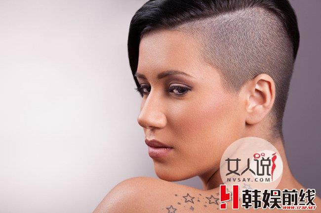 女生莫西干发型图 分享10种超炫酷的女生莫西干发型