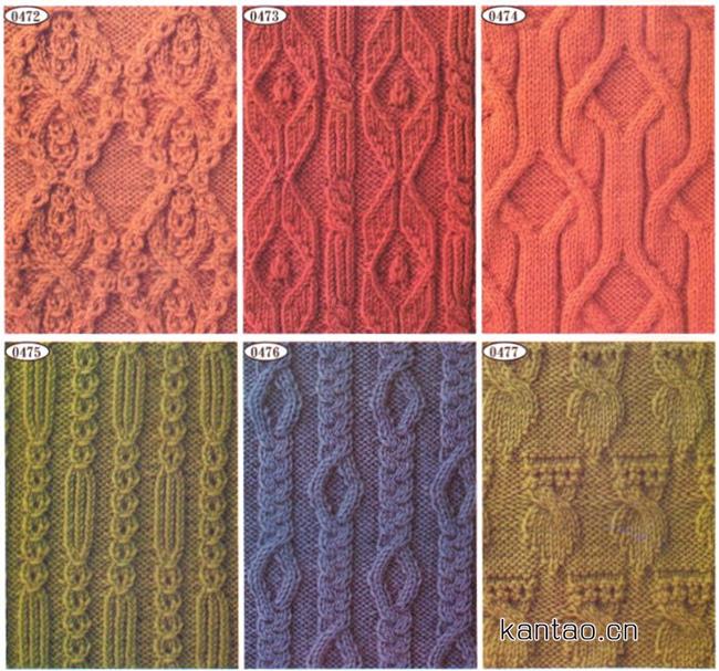 毛衣编织花样5000图解让你大开眼界的时刻来啦
