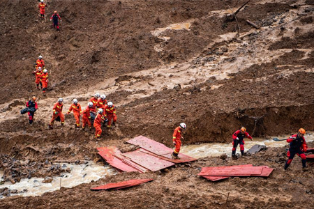 贵州出现山体滑坡 死亡人数增至15人