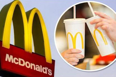 麦当劳承认其纸吸管难回收 为环保推行却直接扔掉