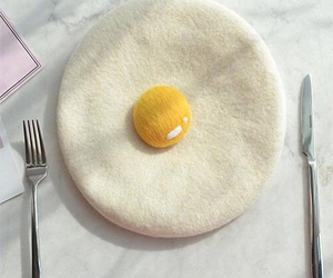 荷包蛋毛毡帽 可爱又温暖