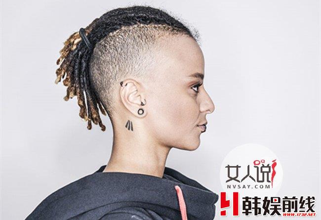 女生莫西干发型图 分享10种超炫酷的女生莫西干发型
